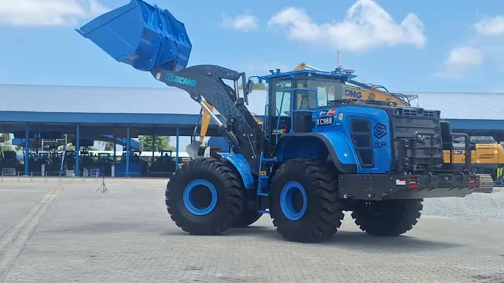 รถตักไฟฟ้าไร้คนขับ เทคโนโลยีสุดล้ำ Xcmg by OCR รุ่นxc968 แบตเตอรี่จากByd