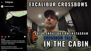 Crossbow Talk in the Cabin