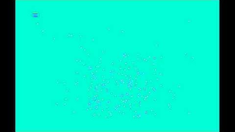 ATARI ST - 3D-Dots Starfield (128 Bytes)