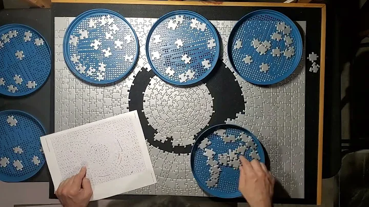 Ravensburger Krypt Puzzle - Time Lapse