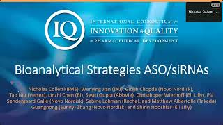 Bioconjugation/Bioanalytical/Immunogen/ADME/Quant Clin Pharm for siRNA ASO Nucleic Acid Therapeutics