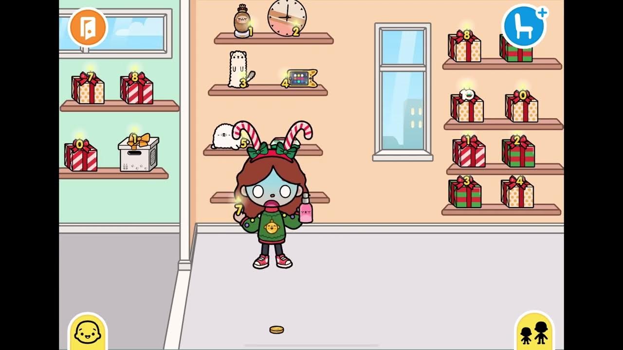 The 7 window of the Advent Calendar in Toca boca YouTube