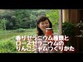 #ハーブゼラニウム(センテッドゼラニウム）種類ご紹介と#ローズゼラニウムのりんごジャムつくりかた
