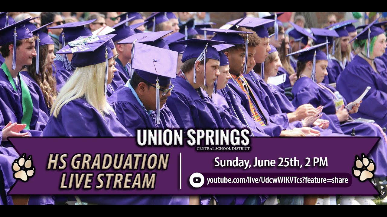 Union Springs High School Graduation 2023 YouTube