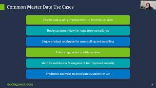 Unlocking Master Data - An Exclusive Webinar for Senior IT Leaders