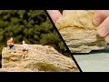 Making your own rock molds – Model Railroad Scenery
