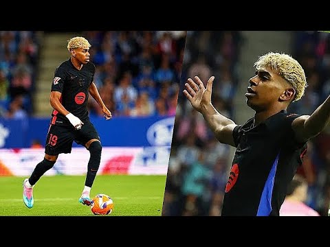 فيديو رائع لامين يمال اهداف ومهارات خرافية جنون المعلقين