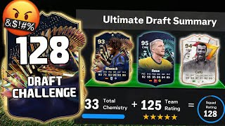 I'm Actually Raging...128 FUT DRAFT CHALLENGE! FC 24 Ultimate Team