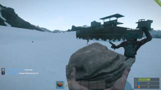 What hacking looks like in Experimental Rust- Speed hacking and Flying