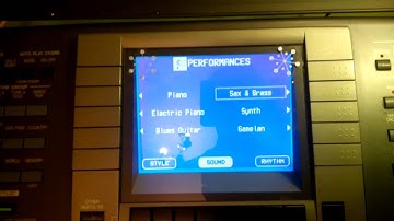 Technics sx kn 1600 Demo Prezentacja – 1