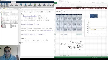 Introduction to Matlab in Arabic | 14 Least square fitting