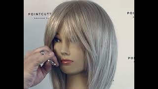 2-DIMENSIONS LOB - Layered LongBob with Curtain Bangs | Haircut Tutorial