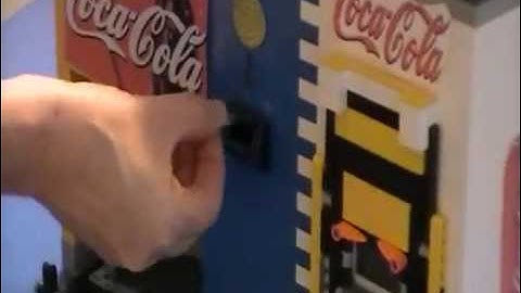 Lego mindstorm vending machine
