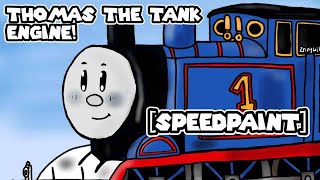 Thomas the Tank Engine! [SPEEDPAINT]