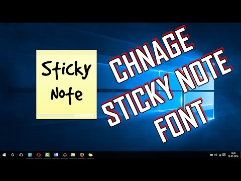 Change Default Font in Sticky Notes using Registry Editor - Windows 10 Explore hqdefault