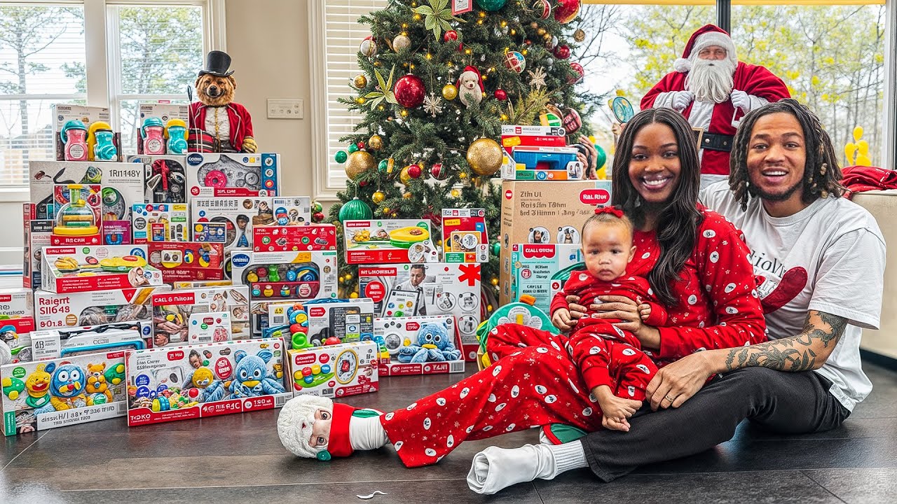 НАШЕ ПЕРВОЕ РОЖДЕСТВО В СОСТАВЕ ​​СЕМЬИ ИЗ 3 ЧЕЛОВЕК!