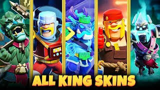 All Barbarian King Skins Animation   Clash of Clans Animation