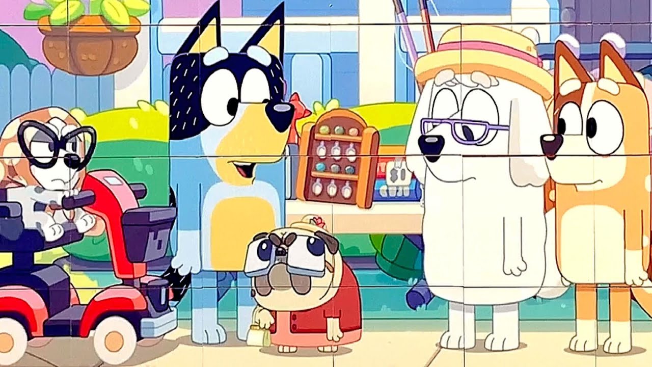 Mega Muffin Madness! Bluey Puzzle for kids and for fun Puzzle