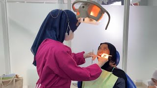 Simulasi Tindakan Pada Kasus Oral Hygiene Sedang