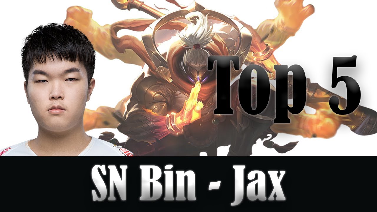 SN Bin (Jax) Top Plays - Suning Gaming vs Oh My God, LPL 2020 Summer Week 9 Highlights