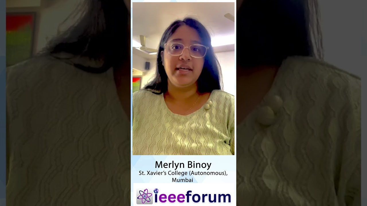 Introductory Speech from Presenter, ieeeforum International Conference, 5th Jan 2024, Bangalore