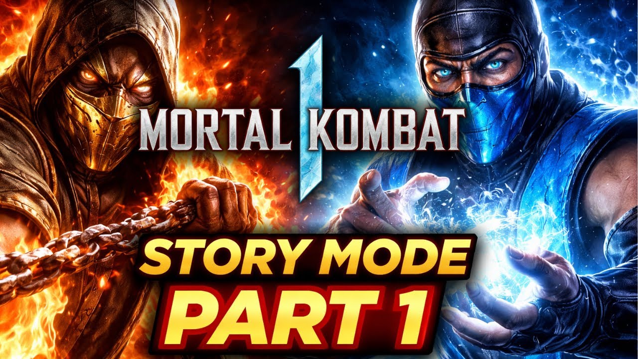 MORTAL KOMBAT 1 - Story Mode Part 1 (MK1 Gameplay) - YouTube