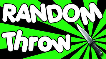 Random Throwing Knife Final Kill!