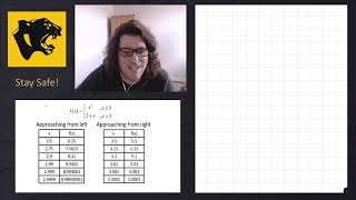 Precalc 12B - One Sided Limits