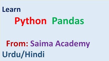 Pandas Group by, Split,Apply,Combine: Urdu /Hindi