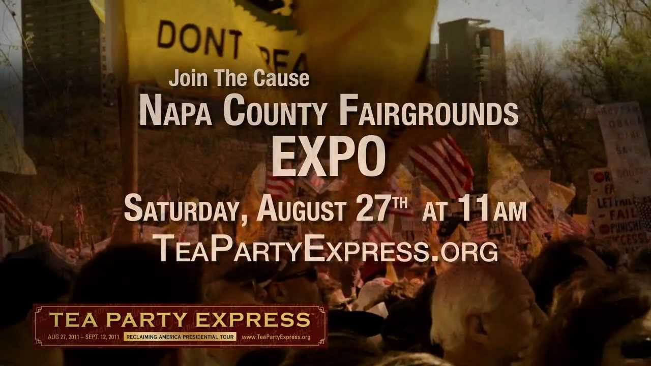 TEA PARTY EXPRESS: Napa "Super Rally" Tour Launch!