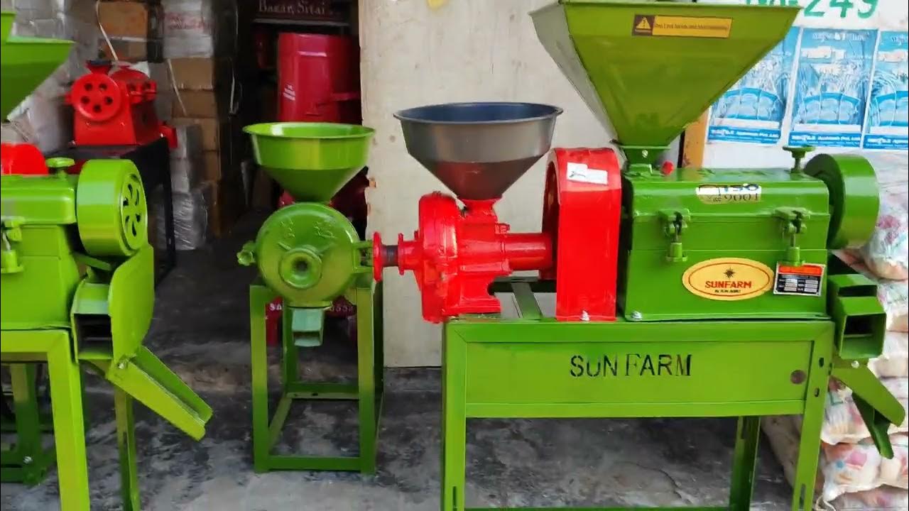 vashon 24 combined rice mill machine 350KG 4HP 6w200 Single rice mill