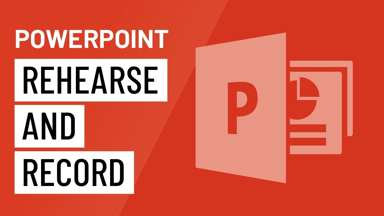 ⁣PowerPoint: Rehearsing and Recording Your Presentation