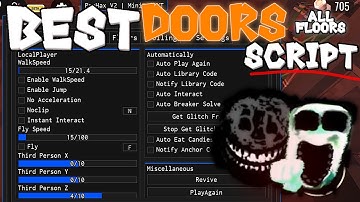 [BEST!] DOORS SCRIPT PASTEBIN! | GODMODE, ESP, SPEED | DOORS SCRIPT ROBLOX!
