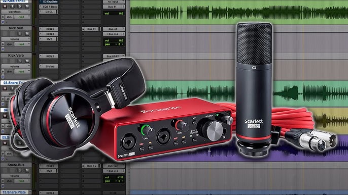  Focusrite Scarlett Solo Studio 3rd Gen Recording Bundle :  Focusrite: Everything Else