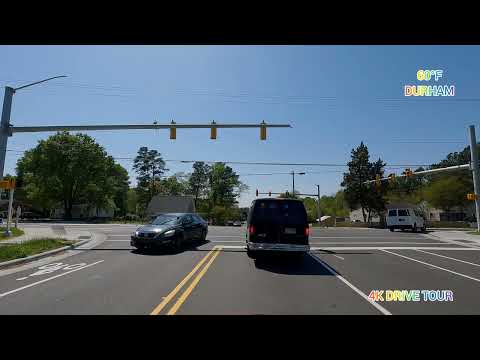 DURHAM, NC VIDEO | DRIVING FROM ANGIER AVE TO SOUTH POINT MALL