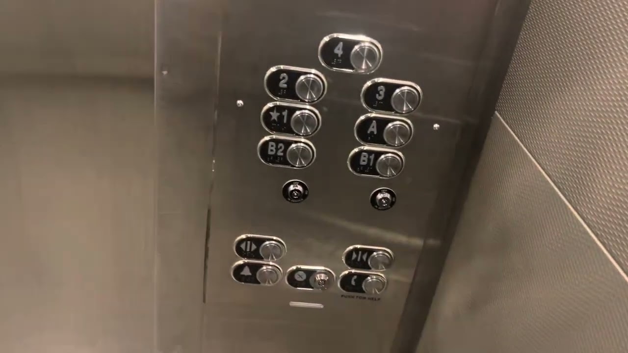 Modded Schindler Traction Elevators At Mott Hospital Ann Arbor MI 