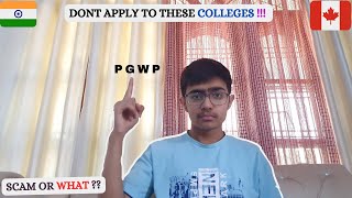 IF YOU ARE APPLYING TO COLLEGES IN CANADA .. WATCH THIS !!!