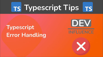 Typescript Error Handling