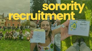 University of Oregon Sorority Recruitment