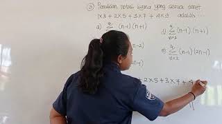 Pembahasan Tugas 4, Materi Notasi Sigma, SMA Kelas XI