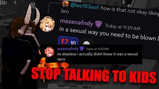 Can Deepwoken Moderators STOP TALKING TO KIDS?