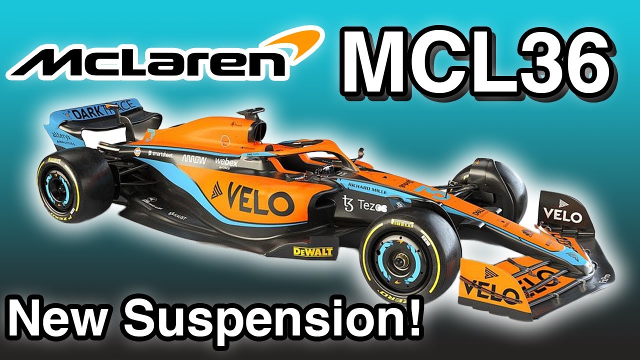 2022 McLaren MCL36 Technical Analysis! New Suspension! F1 2022 Car Launch!