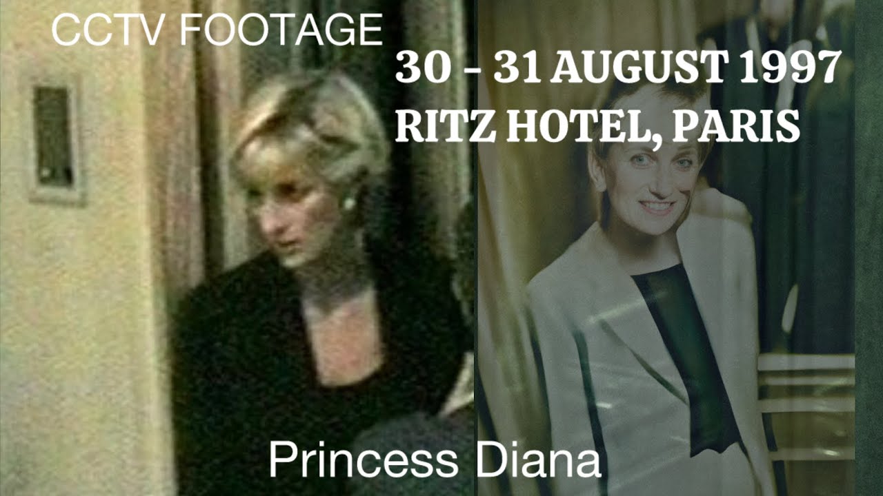 Princess Diana 31 August 1997 CCTV, Diana Ritz Hotel Paris Last Night 