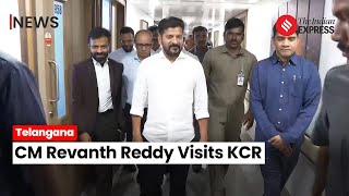 Telangana CM Revanth Reddy Visits Hospitalized KCR, Inquires About Health | Revanth Reddy Meets KCR