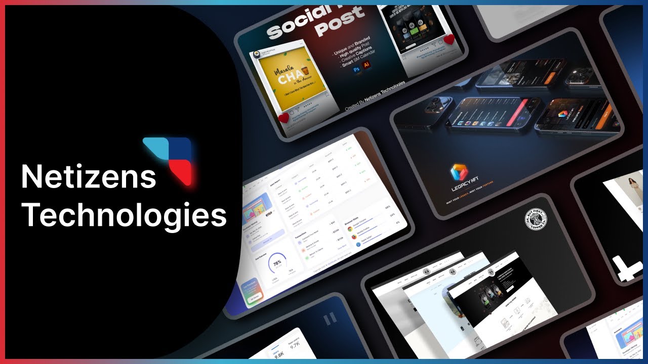 Netizens Technologies Work Portfolio - Website & App Development ...
