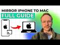 How to Mirror iPhone to Mac [2026 Full Guide]