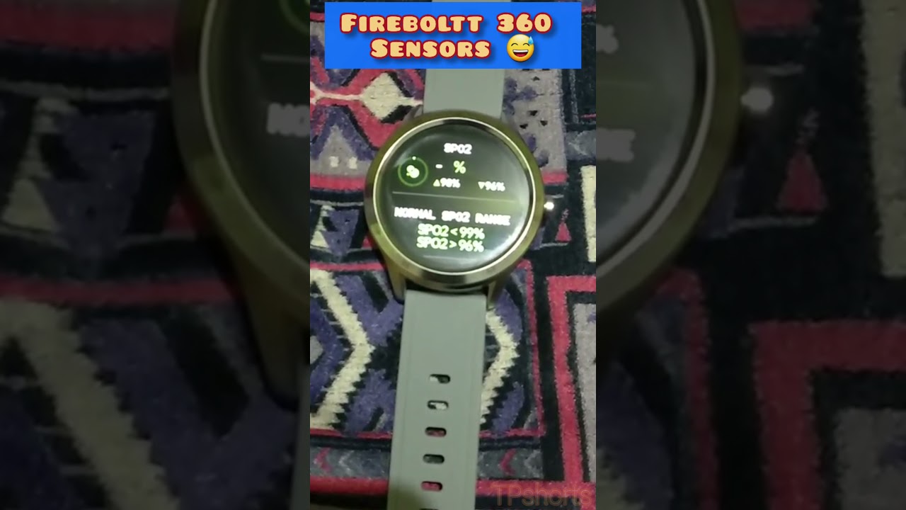 Fireboltt 360 pro | sensors