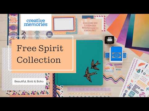 Free Spirit Collection — Bold & Boho Scrapbook Designs