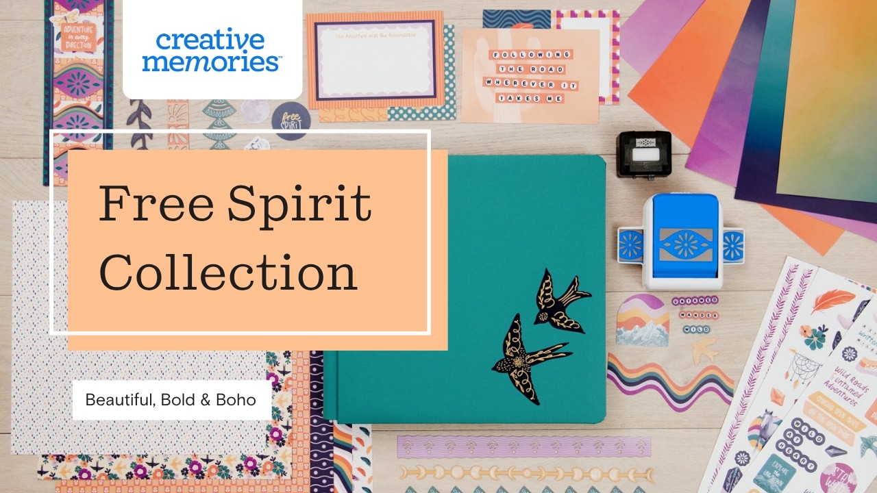 Free Spirit Collection — Bold & Boho Scrapbook Designs