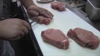 Classic Sausage Stuffed Pork Chops